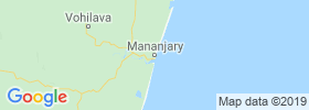 Mananjary map